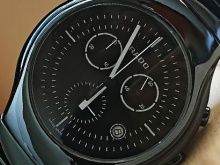 Обзор реплики мужских часов Rado True Chronograph Black Ceramic