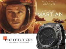 Hamilton побывали в космосе вместе с «Марсианином» 