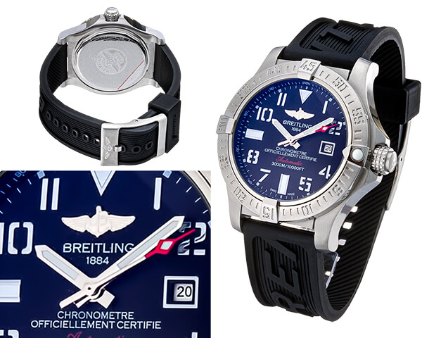 Мужские часы Breitling  №MX3797 (Референс оригинала A17331101B1S1)
