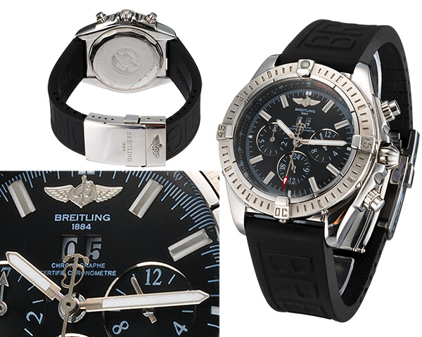 Мужские часы Breitling  №MX3785 (Референс оригинала A4459C0 Black-Rub)