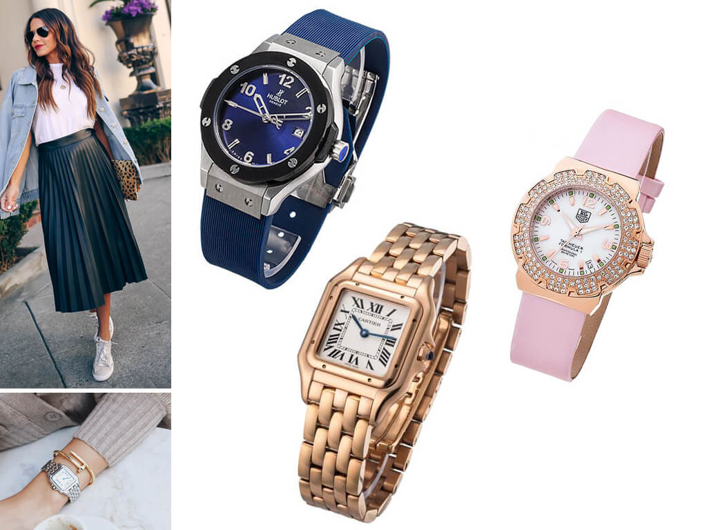 Модные наручные часы для женщин, девушек