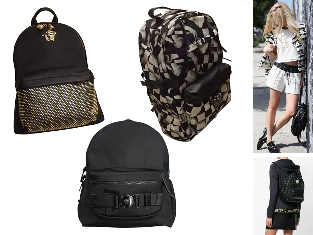 Женские рюкзаки Versace