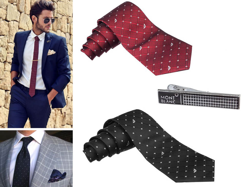 Мужские галстуки традиционного дизайна и классического размера 