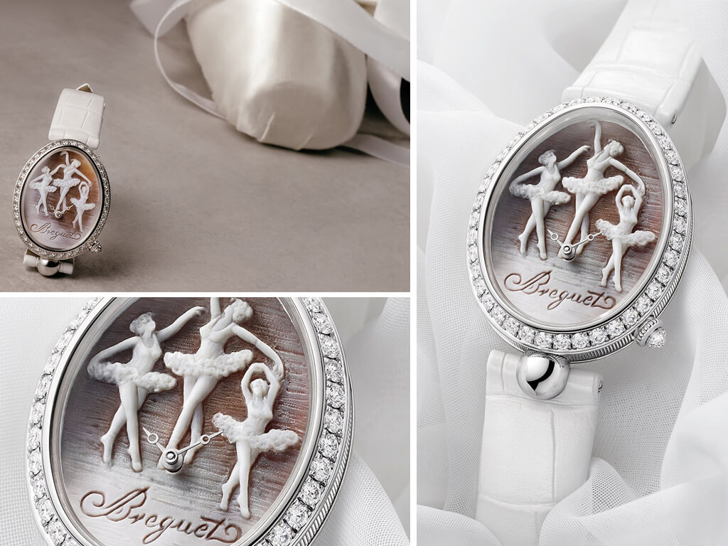 Часы из лимитированной серии Breguet Reine de Naples 8958 Cammea Ballerina