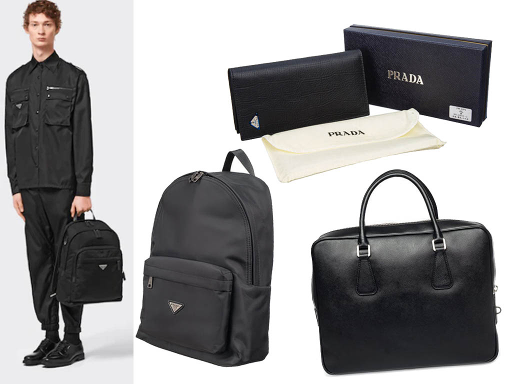 Рюкзаки и сумки Prada для мужчин