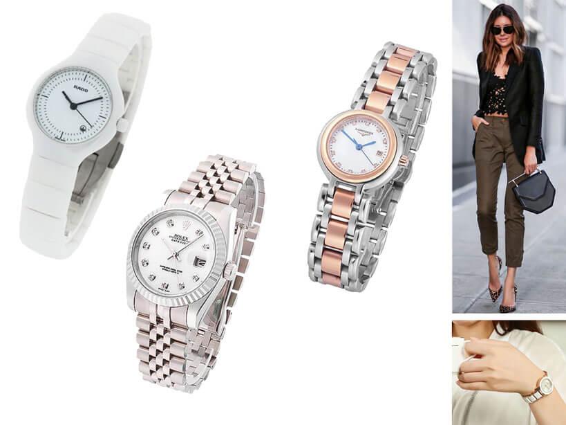 Часы для женщин с японским механизмом на браслете