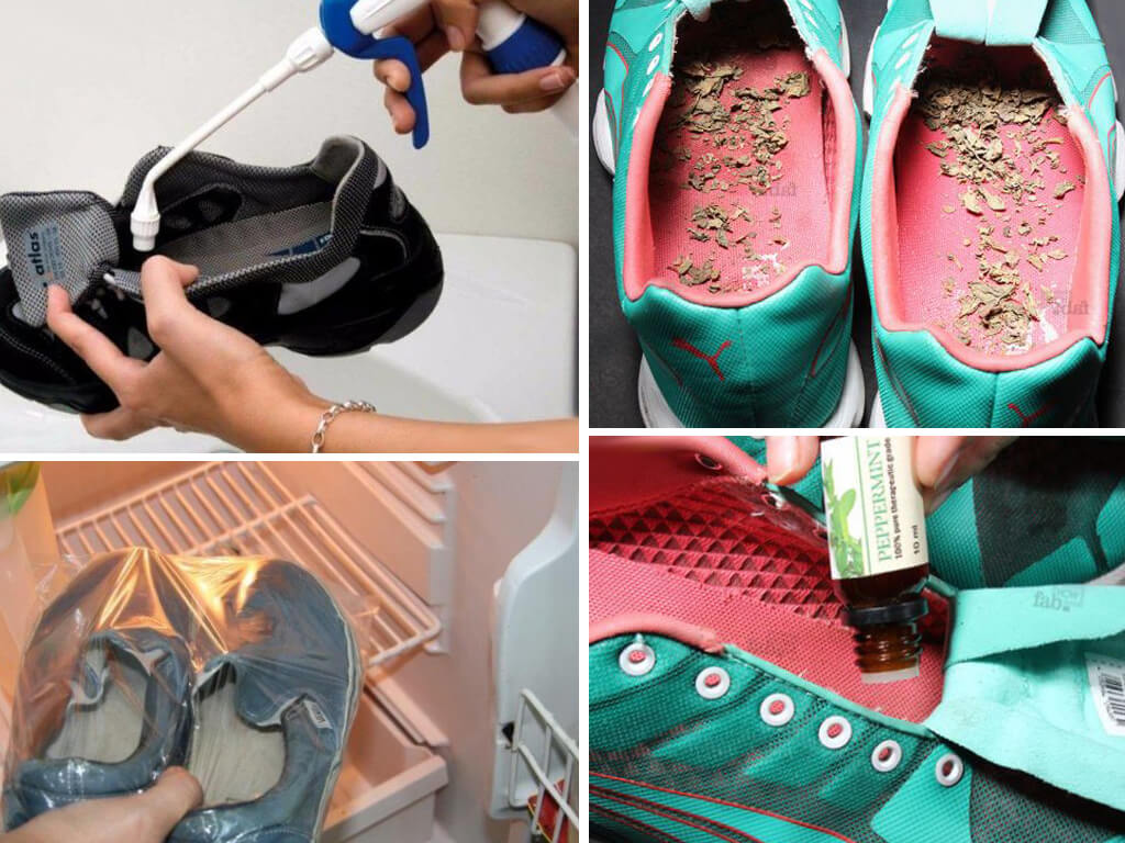Средства борьбы с сильным запахом в обуви