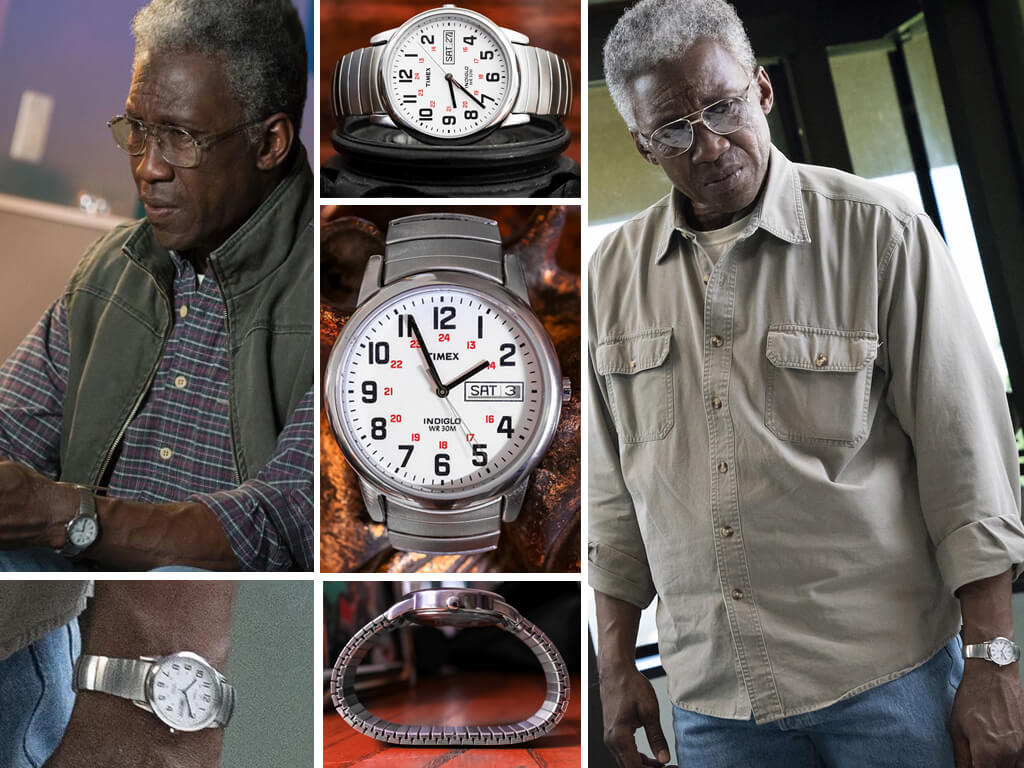 Часы Махершалы Али в сериалеTrue Detective Timex Easy Reader 