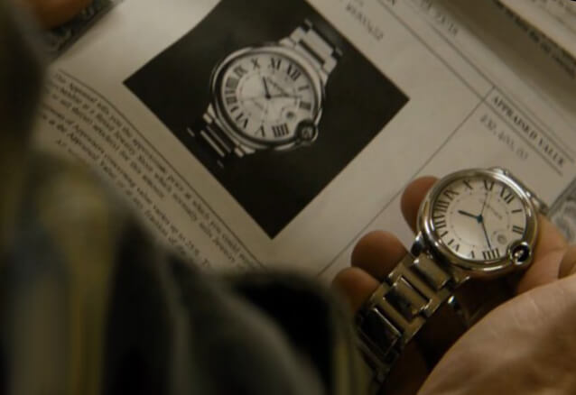 Часы Картье Баллон Блю в сериале "Настоящий детектив"