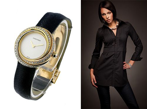 Наручные часы Cartier Trinity для женщин, девушек