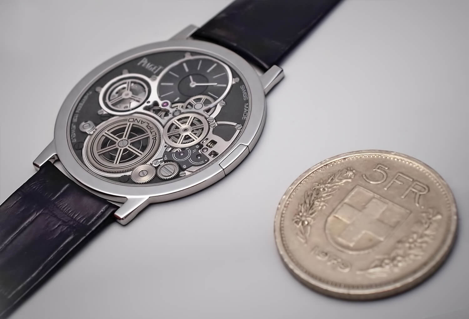 Наручные часы Piaget Altiplano 900P с толщиной корпуса 3,65 мм