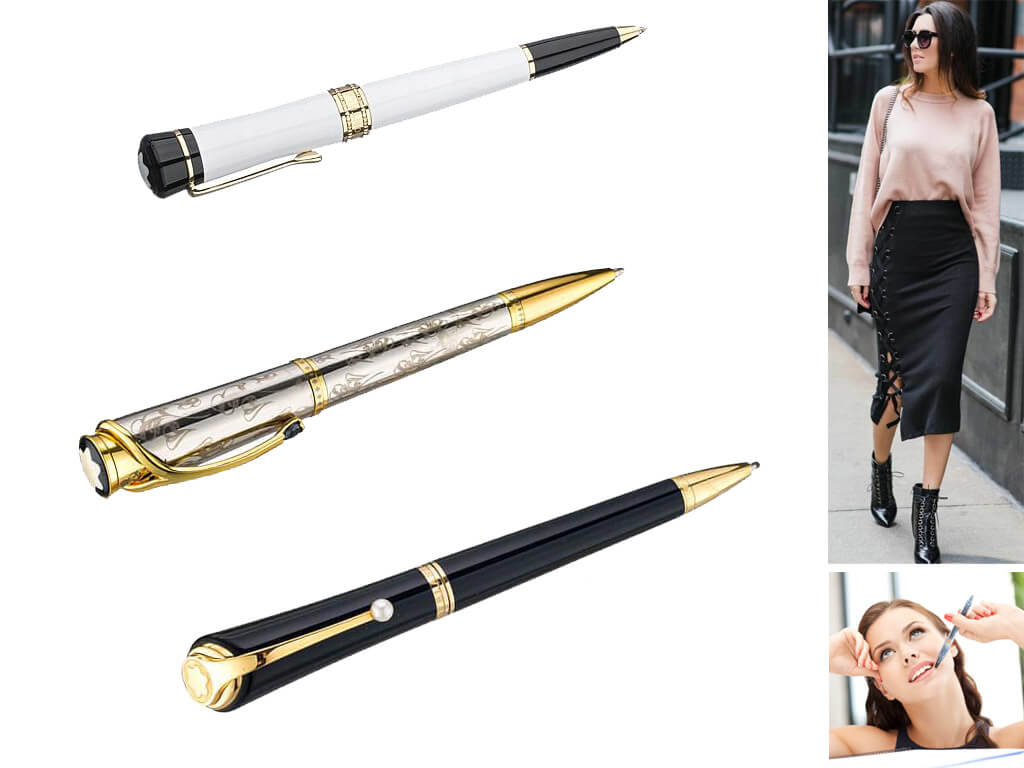 Красивые женские ручки с позолотой
