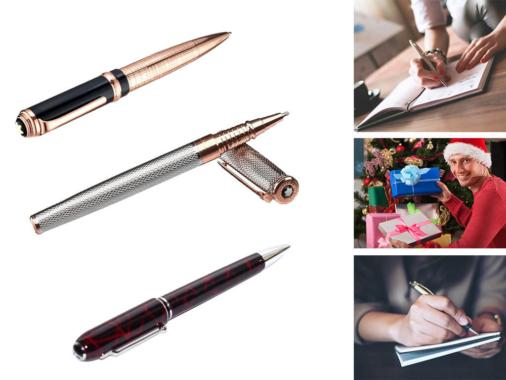 Брендовые ручки в подарок на Новый Год 