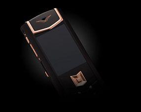 Смартфон Vertu  Signature S Design DLC Red Gold Black Leather