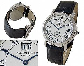 Мужские часы Cartier  №C0199-1
