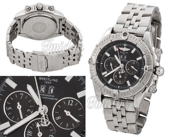 Мужские часы Breitling  №MX1589 (Референс оригинала A4459C0 Black)